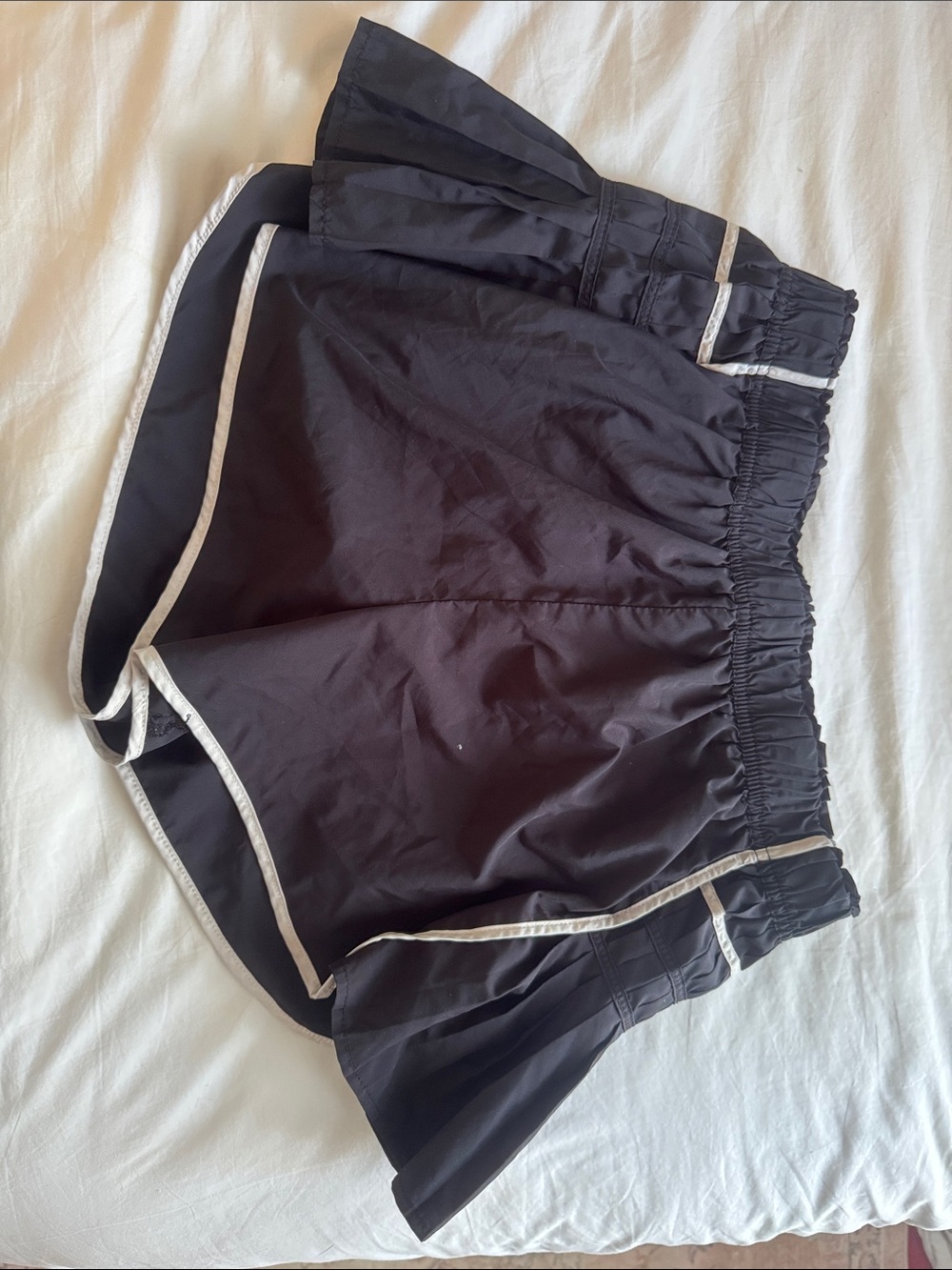 FP Movement by Free People Black Athletic Shorts with White Trim - Picture 2 of 3